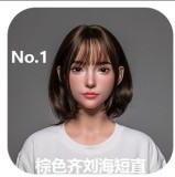 LACEDOLL 163cm Hカップ 黎霜ヘッド  フルシリコン製 美人超乳ラブドール 女神系フェイス 黒ストッキング仕様リアルドール