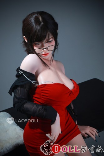 LACEDOLL 168cm Dカップ  晩冰ヘッド フルシリコン製 美人ラブドール 口開閉ラブドール｜赤いワンピース姿