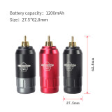 New Rechargeable Wireless Rocket Type-C Tattoo Battery Power Supply