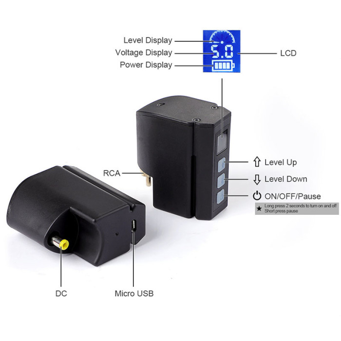 Newest Wireless LED Display Battery Tattoo Power Supply