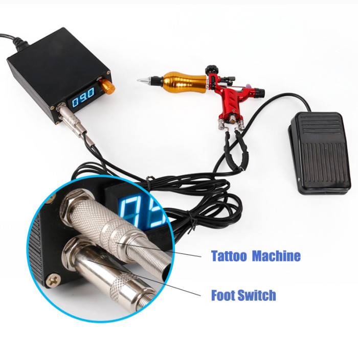 Professional Flame Tattoo Power Supply