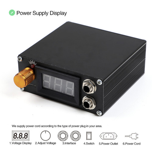 Professional Flame Tattoo Power Supply