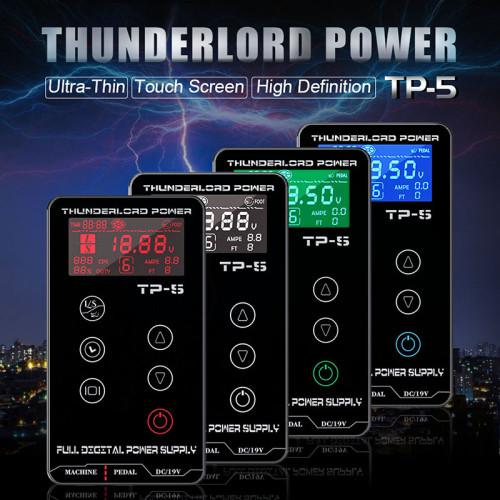 THUNDERLORD Tattoo Power Supply TP-5