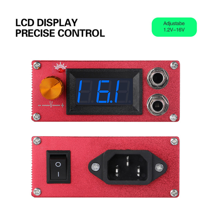 Professional Flame Tattoo Power Supply