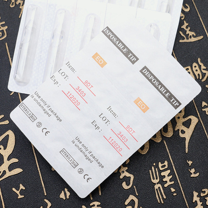 50PCS Disposable Transparent Tips