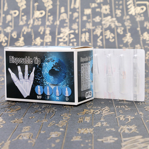 50PCS Disposable Transparent Tips