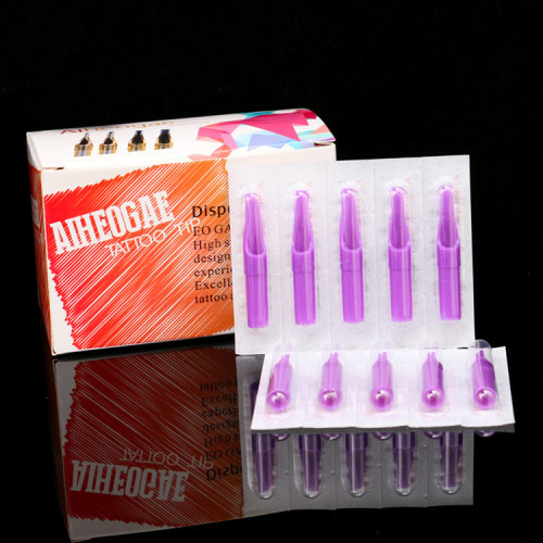 50PCS Disposable Purple Tips