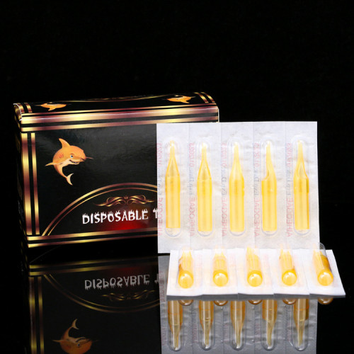 50PCS Disposable Yellow Tips