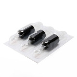 100PCS - 25mm Black Disposable Silicone Grips Tubes (III)