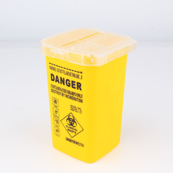 Medical Plastic Sharps Container