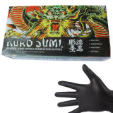 100PCS Black Disposable Tattoo Gloves (III)