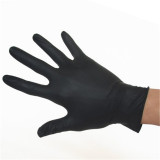100PCS Black Disposable Tattoo Gloves (I)
