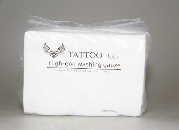 50PCS Disposable Tattoo Wipe Paper