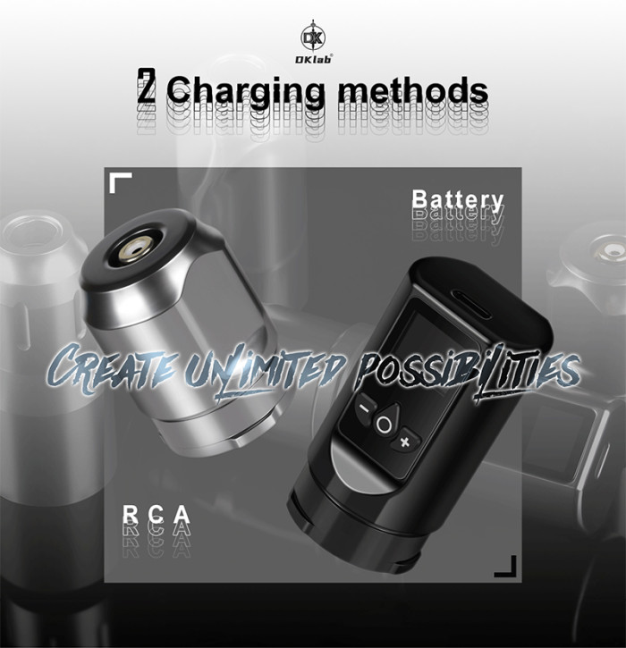 New DK-W1 Pro Wireless Tattoo Pen Machine (Free Shipping)
