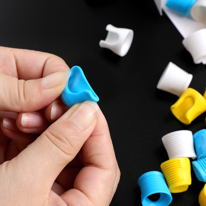 60PCS Silica Gel Finger Ledge For Cartridge Needles