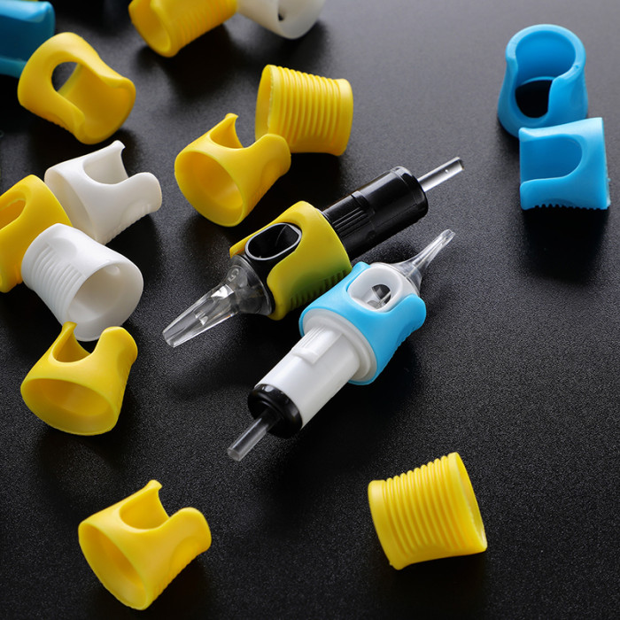 60PCS Silica Gel Finger Ledge For Cartridge Needles