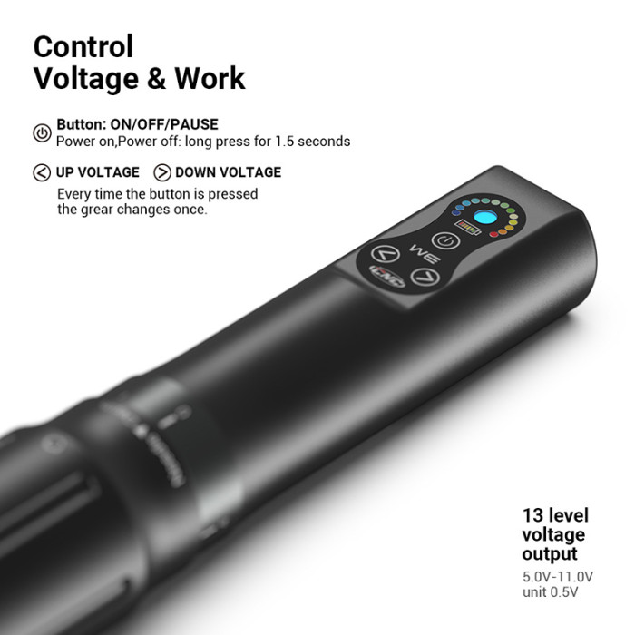 New Stigma X-WE Wireless Tattoo Pen Machine (Free Shipping)