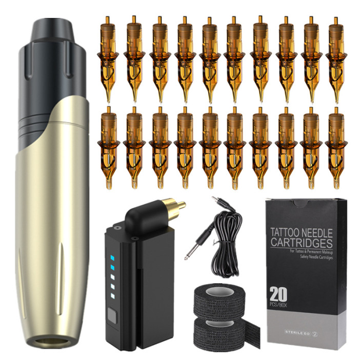 Professional BipBop Wireless Tattoo Kit Tattoo Set (Free Shipping)