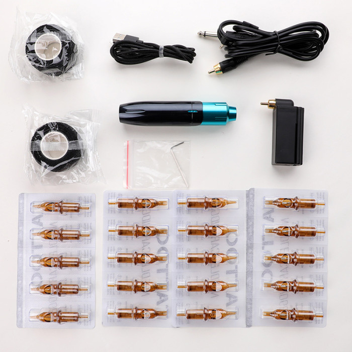 Professional BipBop Wireless Tattoo Kit Tattoo Set (Free Shipping)