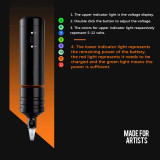 Newest SOL Wireless Tattoo Pen Machine (Free Shipping + Upgraded Performance)