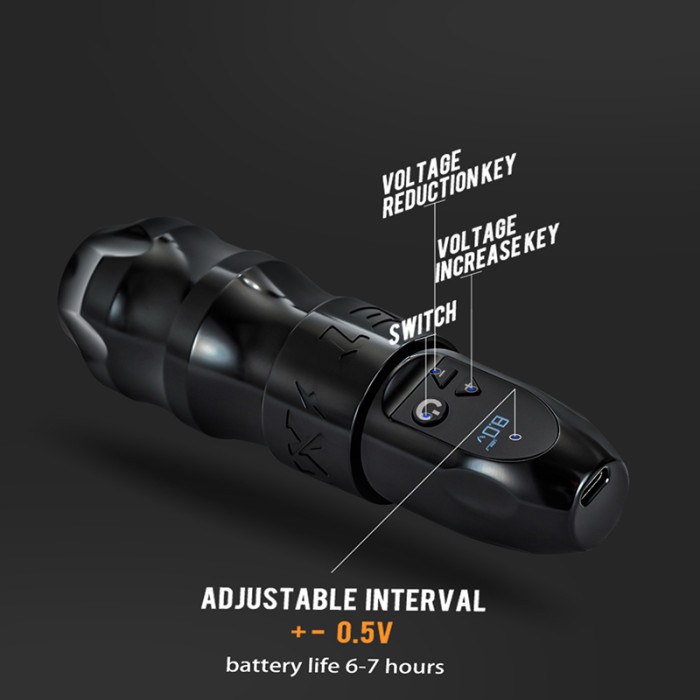 New Titan Wireless Tattoo Pen Machine (Free Shipping)