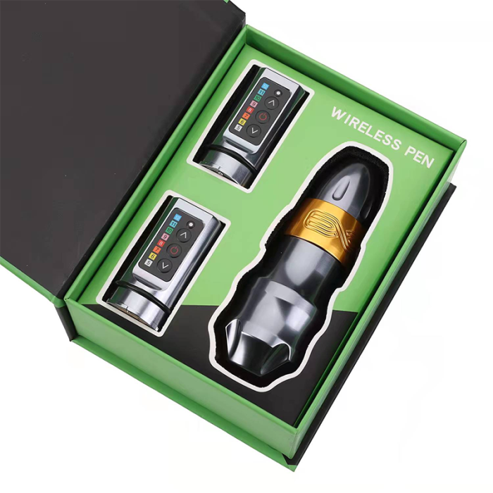 New FX-EXO Wireless Tattoo Pen Machine With 2 Backup Batteries (Free Shipping)