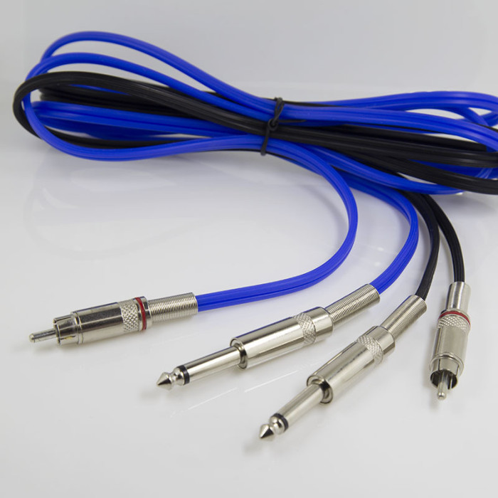 New Stainless RCA Silicone Connecting Wire