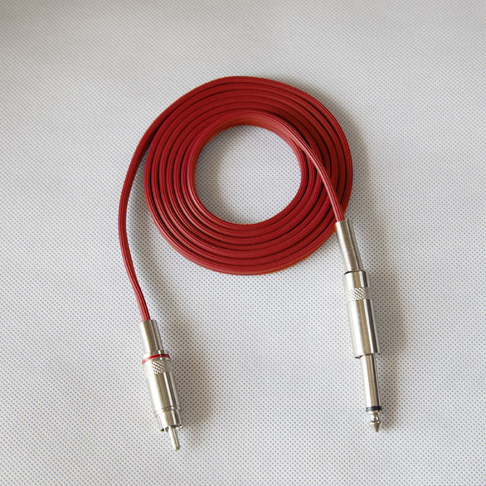 New Stainless RCA Silicone Connecting Wire