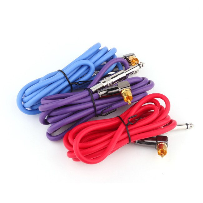 New 90 Degree Angle Joint RCA Silicone Connecting Wire