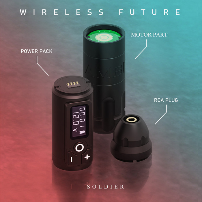 New Soldier Wireless Tattoo Pen Machine (Free Shipping)