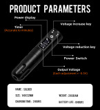 New Soldier Wireless Tattoo Pen Machine (Free Shipping)