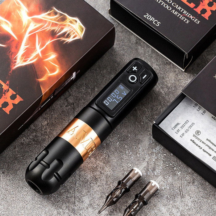 New Soldier Wireless Tattoo Pen Machine (Free Shipping)