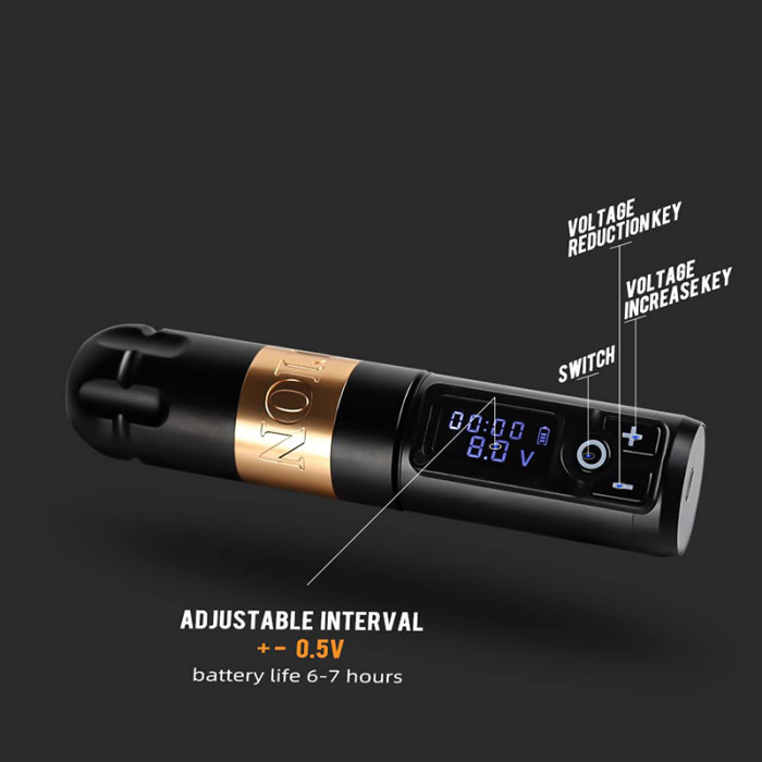 New Soldier Wireless Tattoo Pen Machine (Free Shipping)
