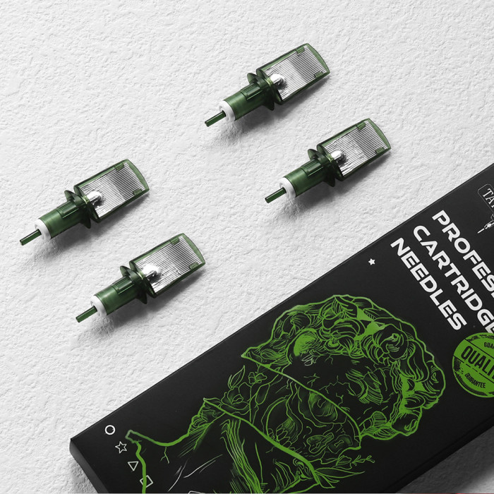 10PCS New Green Arrow Big Size Cartridge Needles