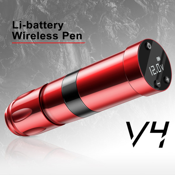 New V4 Professional Tattoo Battery Pen Machine (Free Shipping)