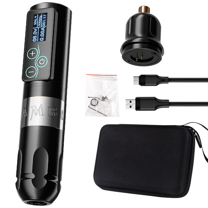 Professional Soldier Touchscreen Wireless Tattoo Battery Pen Machine (Free Shipping)