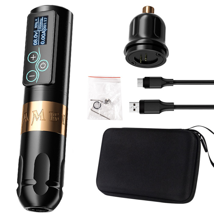Professional Soldier Touchscreen Wireless Tattoo Battery Pen Machine (Free Shipping)