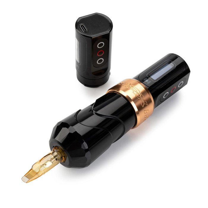 New FX-3 Pro Wireless Tattoo Battery Pen Machine With 2 PowerBolts (Free Shipping)