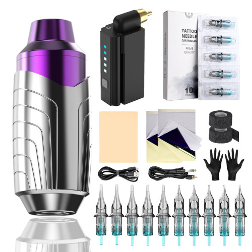 New Mars Wireless Tattoo Kit Tattoo Set