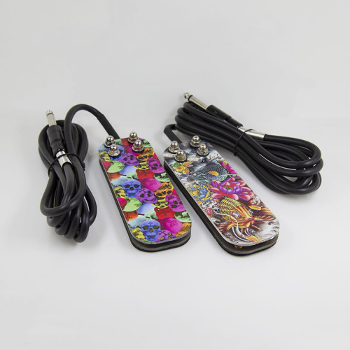New Colorful Skull & Lucky Fish Foot Switch
