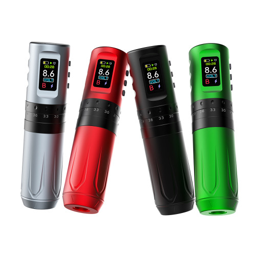 New Saber Ⅱ Wireless Tattoo Battery Pen Machine With 2.4-4.2mm Adjustable Stroke