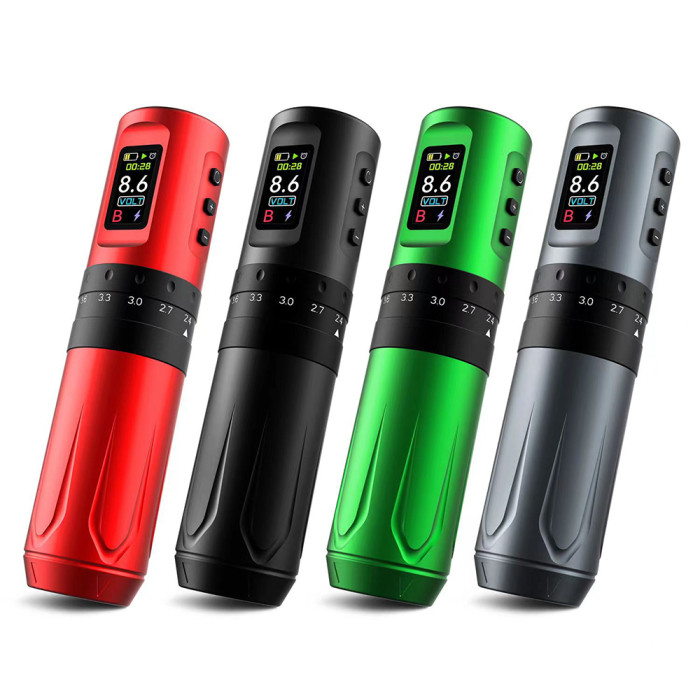 New Saber Ⅱ Wireless Tattoo Battery Pen Machine With 2.4-4.2mm Adjustable Stroke