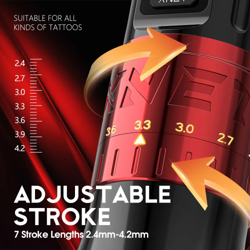 New Bestia Wireless Tattoo Battery Pen Machine With 2.4-4.2mm Adjustable Stroke