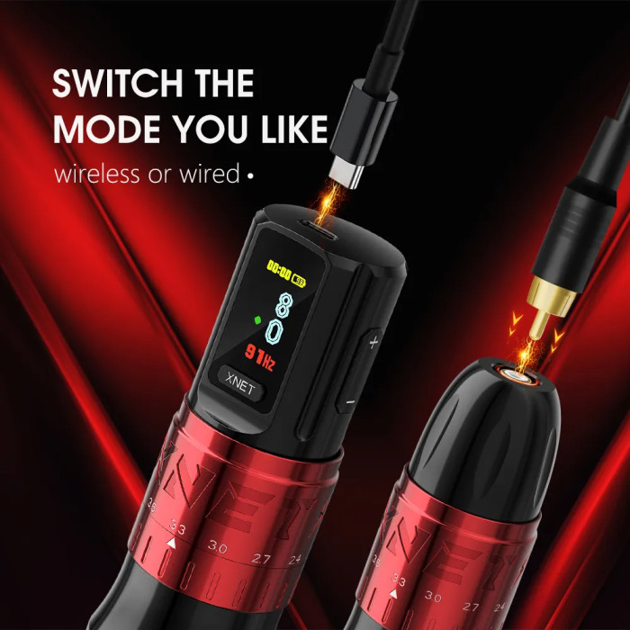 New Bestia Wireless Tattoo Battery Pen Machine With 2.4-4.2mm Adjustable Stroke