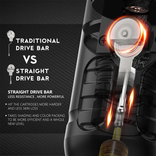 New Zetton Touch Screen Wireless Tattoo Battery Pen Machine