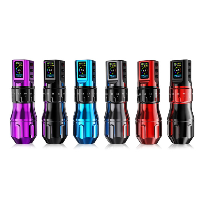 New Marx Wireless Tattoo Battery Pen Machine With 2.4-4.2mm Adjustable Stroke
