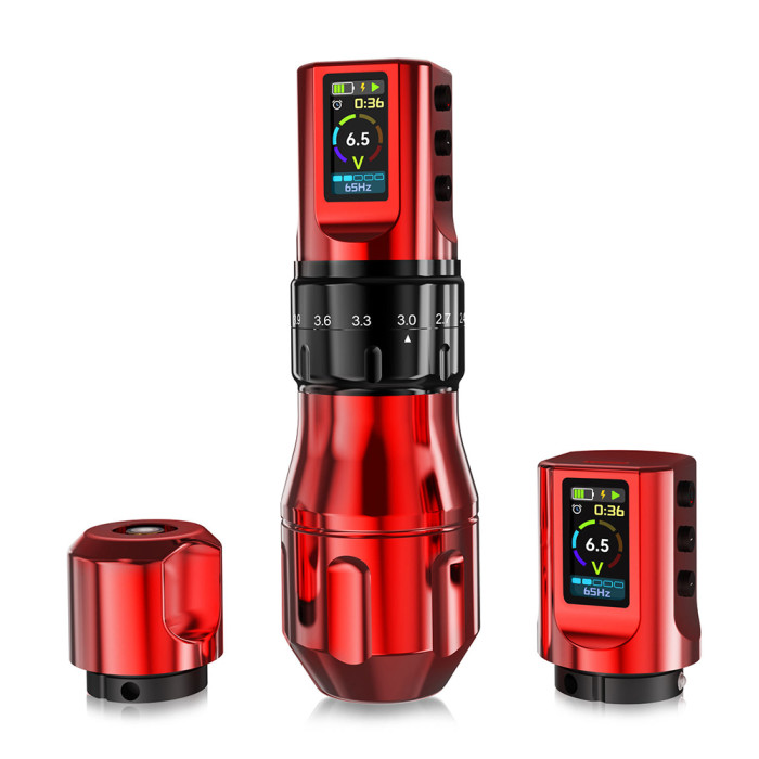 New Marx Wireless Tattoo Battery Pen Machine With 2.4-4.2mm Adjustable Stroke