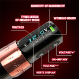 New FX-6 Pro Wireless Tattoo Battery Pen Machine With 2 Batteries