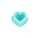 100PCS New Heart-shaped Soft Silicone Disposable Tattoo Ink Cups