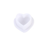 100PCS New Heart-shaped Soft Silicone Disposable Tattoo Ink Cups